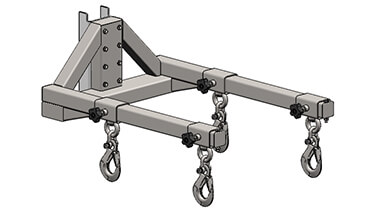 Verstelbaar Hakenframe